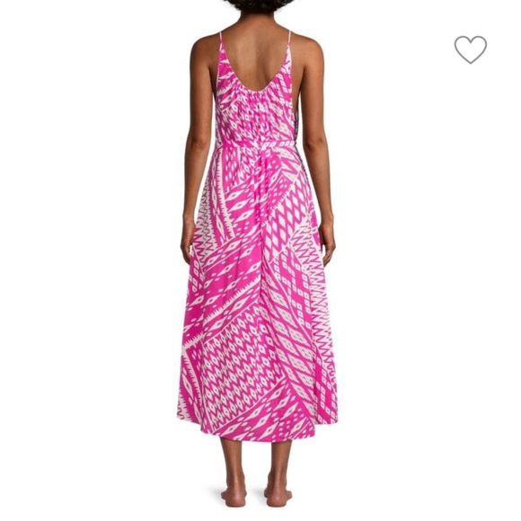 Natori Chibana A-Line Dress. Black & White. Medium. Excellent Condition. - Picture 8 of 8